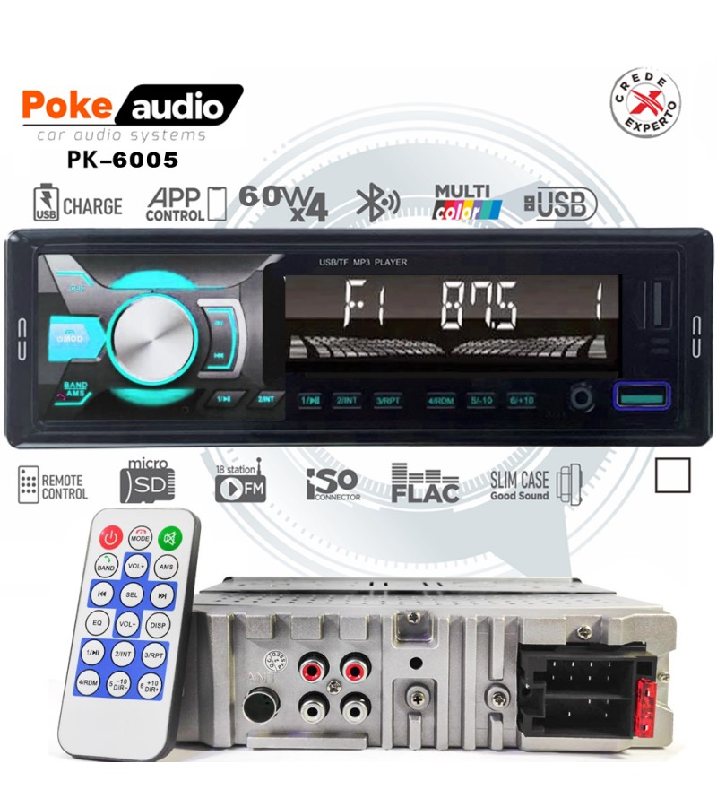 Oto Teyp 4x60 Watt BT 2xUSB Fm Şarjlı APP 7388 Entegre Oto Teyp 4x60 Watt BT 2xUSB Fm Şarjlı APP 7388 Entegre