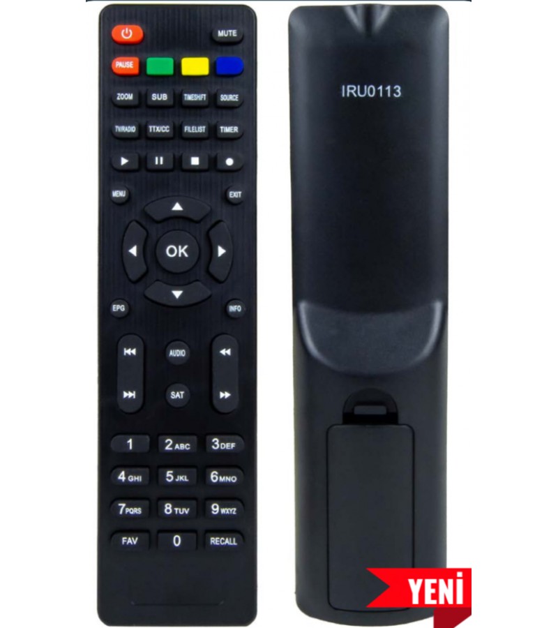 YUMATU-CİTYBOX-MERSAT UYUMLU KUMANDA YUMATU-CİTYBOX-MERSAT UYUMLU KUMANDA