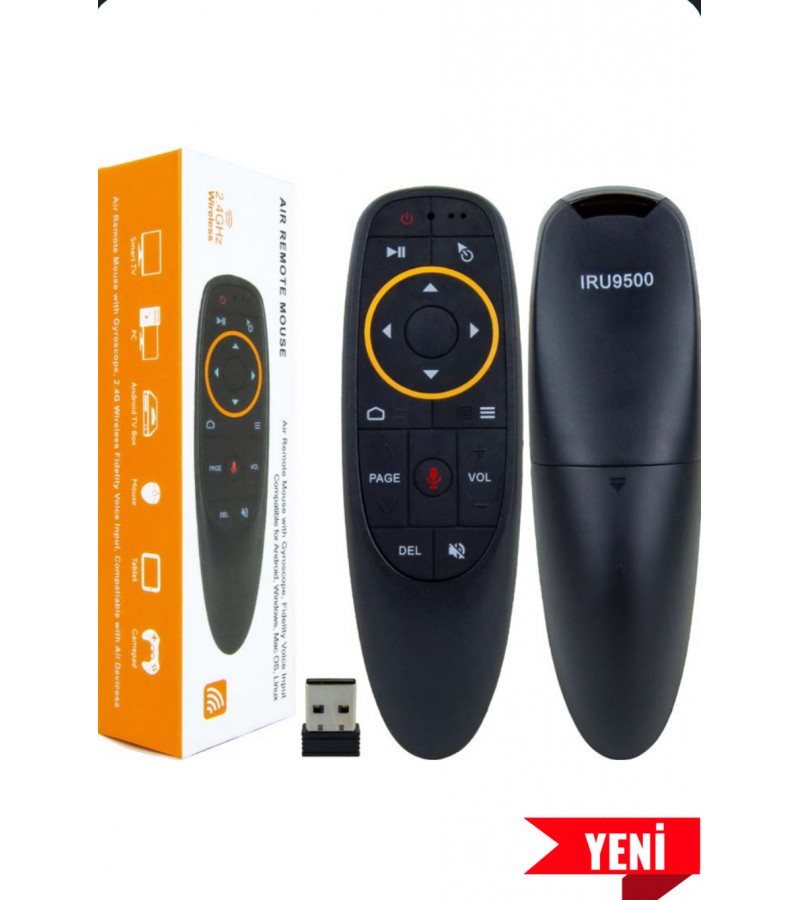 UNİVERSAL SES KOMUTLU KABLOSUZ 2.4G AİR KUMANDA - ANDROİD BOX HE- MEN HEMEN TÜM ANDROİD CİHAZLAR- DA ÇALIŞIR UNİVERSAL SES KOMUTLU KABLOSUZ 2.4G AİR KUMANDA - ANDROİD BOX HE- MEN HEMEN TÜM ANDROİD CİHAZLAR- DA ÇALIŞIR