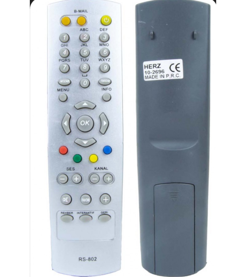 HERZ DSMART UYDU KUMANDA KR0805 HERZ DSMART UYDU KUMANDA KR0805