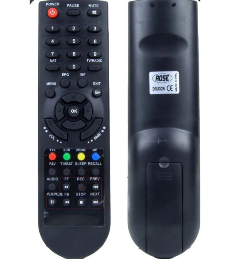 ROSE SKYTECH 8030 UYDU KUMANDA KR0105 ROSE SKYTECH 8030 UYDU KUMANDA KR0105