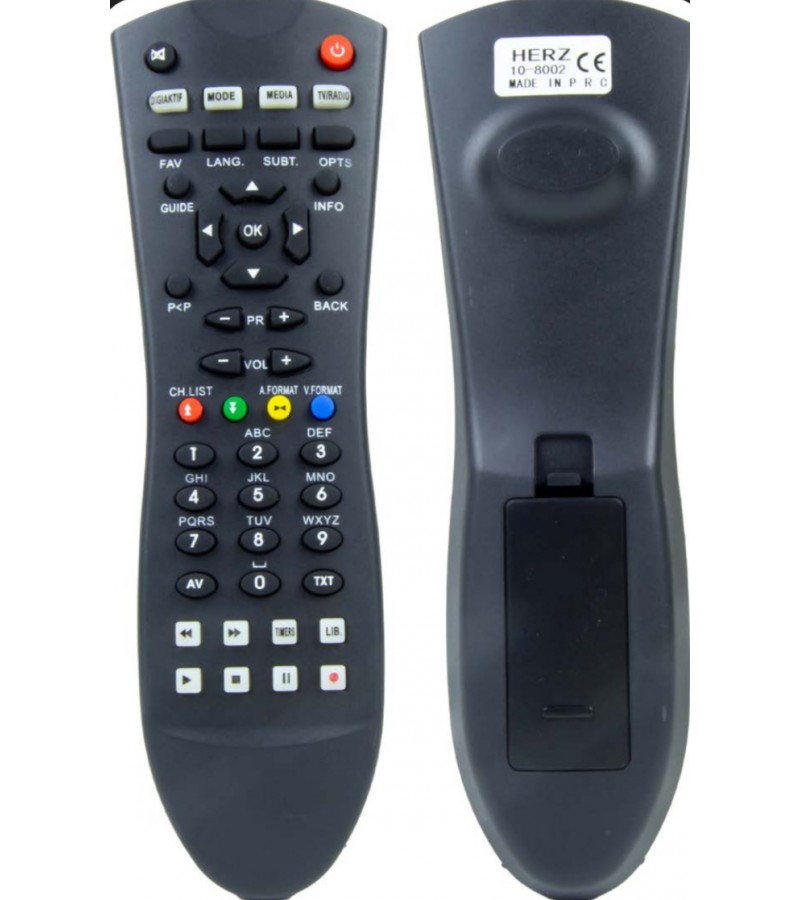 HERZ KUMANDA DIGITÜRK DT 8002 KR0086 HERZ KUMANDA DIGITÜRK DT 8002 KR0086