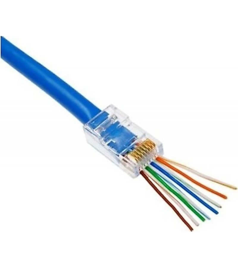 RJ45T 8P/8C DELİKLİ YENİ NESİL CAT6 RJ45 KONNEKTÖR RJ45T 8P/8C DELİKLİ YENİ NESİL CAT6 RJ45 KONNEKTÖR