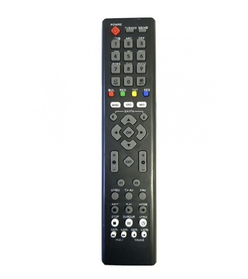 Hiremco Hıremco X3 Turbo Hd-Next 18500 Crea Hd Uydu Kumandası Hiremco Hıremco X3 Turbo Hd-Next 18500 Crea Hd Uydu Kumandası