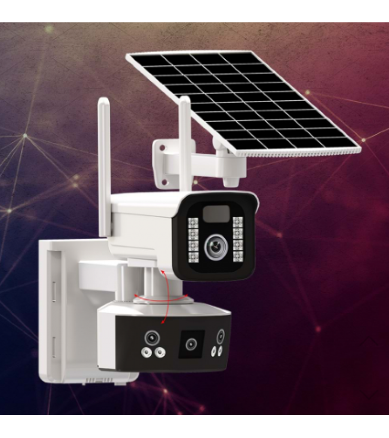 O-KAM-3920 6MP 4G SOLAR Dual Lens PTZ KAMERA O-KAM-3920 6MP 4G SOLAR Dual Lens PTZ KAMERA