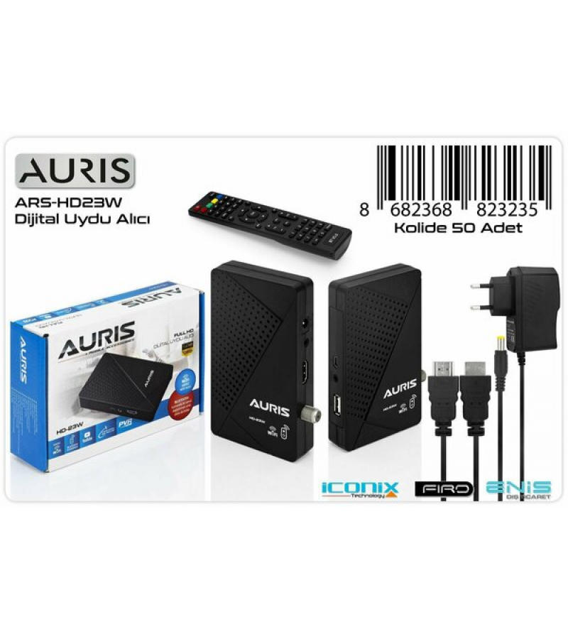 AURIS BLUETOOTH HD-23W DAHİLİ WİFİ AURIS BLUETOOTH HD-23W DAHİLİ WİFİ