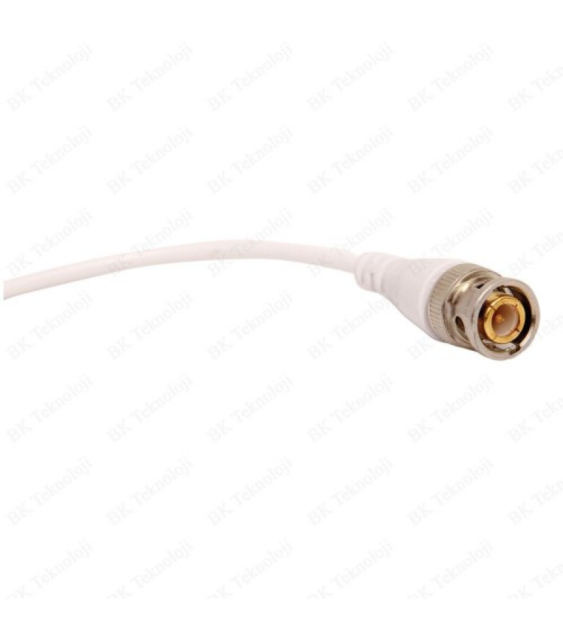 BNC KABLOLU BEYAZ 20 CM BNC KABLOLU BEYAZ 20 CM