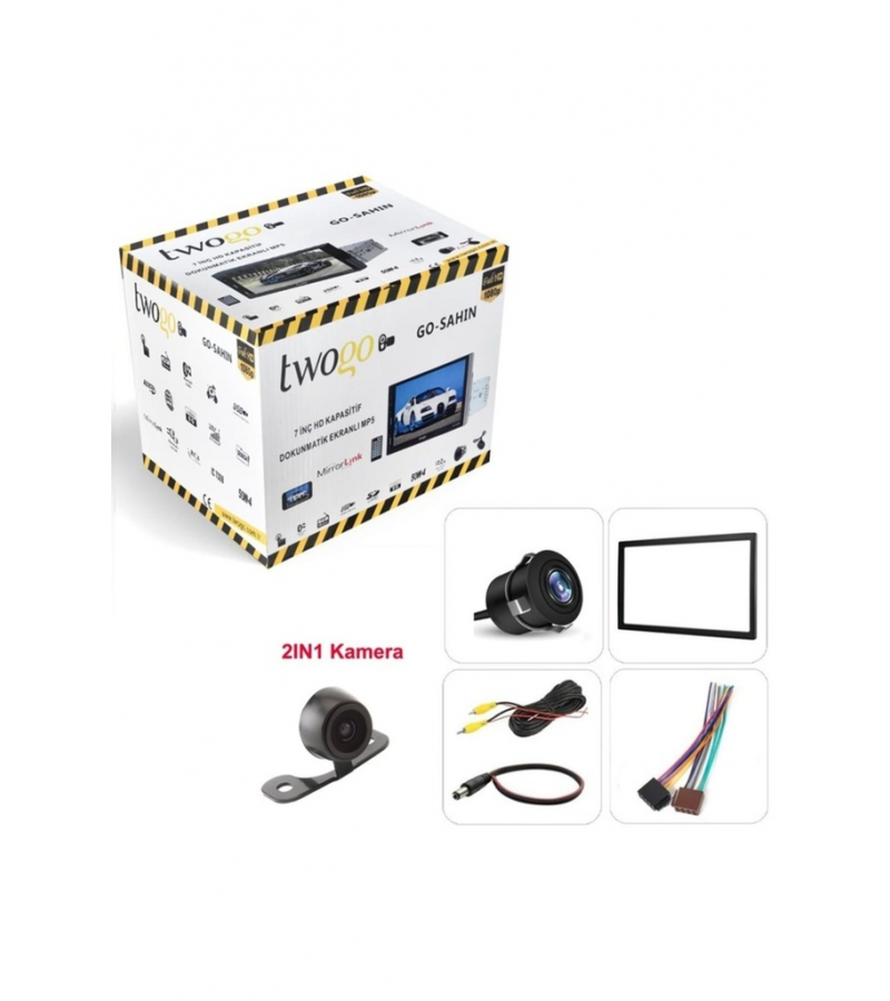 Tofaş Tek Din 7 '' 4x50w Ayarlanabilir Mirorlink Twogo Go-Şahin Tofaş Tek Din 7 '' 4x50w Ayarlanabilir Mirorlink Twogo Go-Şahin
