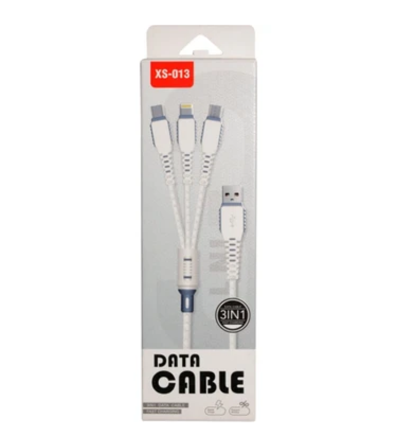 Data Cable XS-013 Çoklu Şarj Kablosu 3 Uçlu Iphone, Data Cable XS-013 Çoklu Şarj Kablosu 3 Uçlu Iphone,