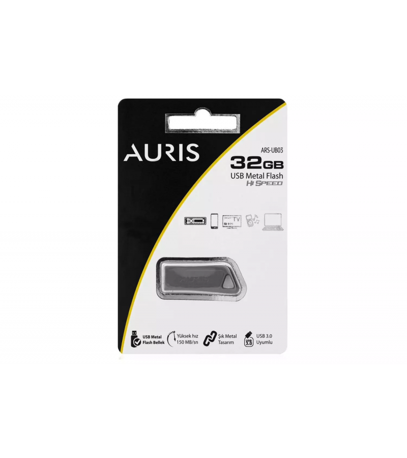 Auris 32GB Flash Bellek ARS-UB03 Auris 32GB Flash Bellek ARS-UB03