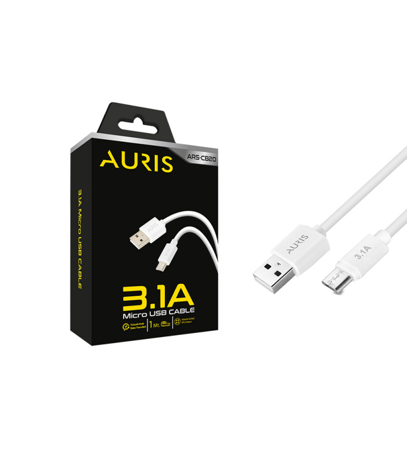 Auris ARS-CB20 Mikro USB Kablo Auris ARS-CB20 Mikro USB Kablo