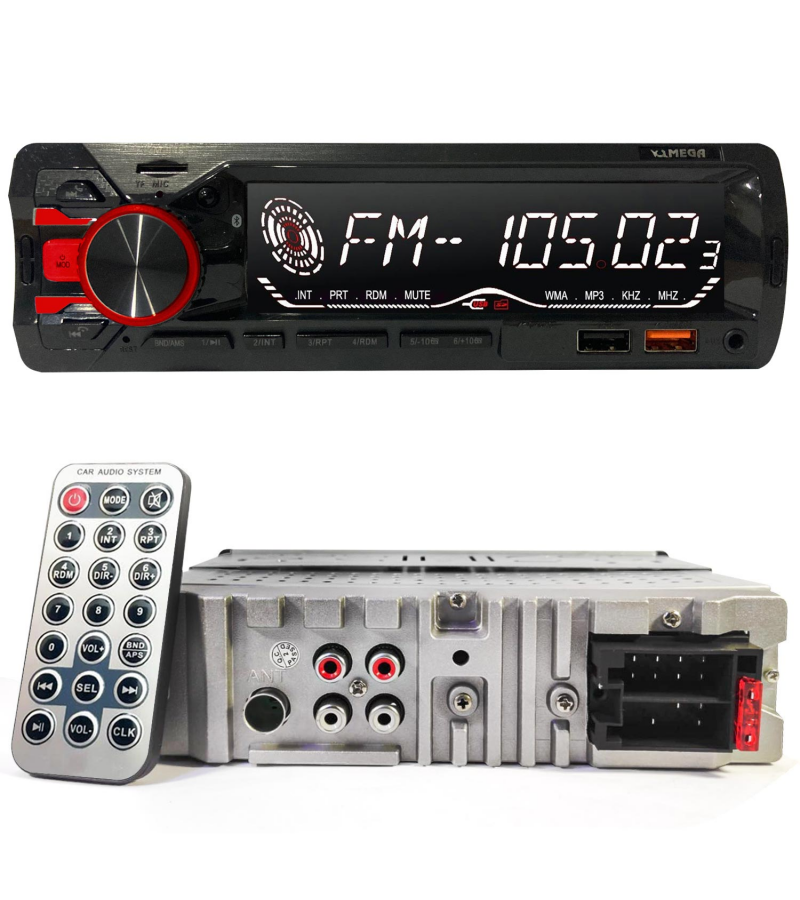 MEGA VM-948 Oto Teyp 4X60 Watt Bluetooth Büyük Ekran 2xUsb Sd Fm Aux 7 Renk MEGA VM-948 Oto Teyp 4X60 Watt Bluetooth Büyük Ekran 2xUsb Sd Fm Aux 7 Renk
