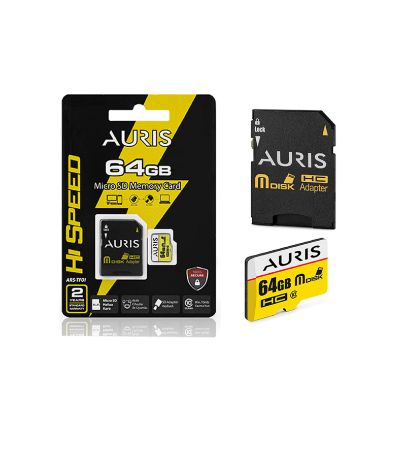 AURIS 64 GB HAFIZA KARTI AURIS 64 GB HAFIZA KARTI