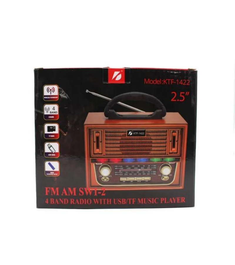 4 Bans Radyo KTF-1422 4 Bans Radyo KTF-1422