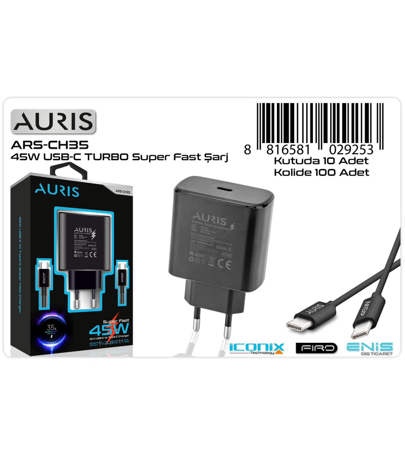 CH35 PD TYPE-C 45W ŞARJ CH35 PD TYPE-C 45W ŞARJ