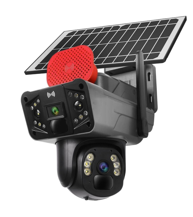 O-KAM-3916 4G 6MP Dual Lens Solar PTZ Camera O-KAM-3916 4G 6MP Dual Lens Solar PTZ Camera