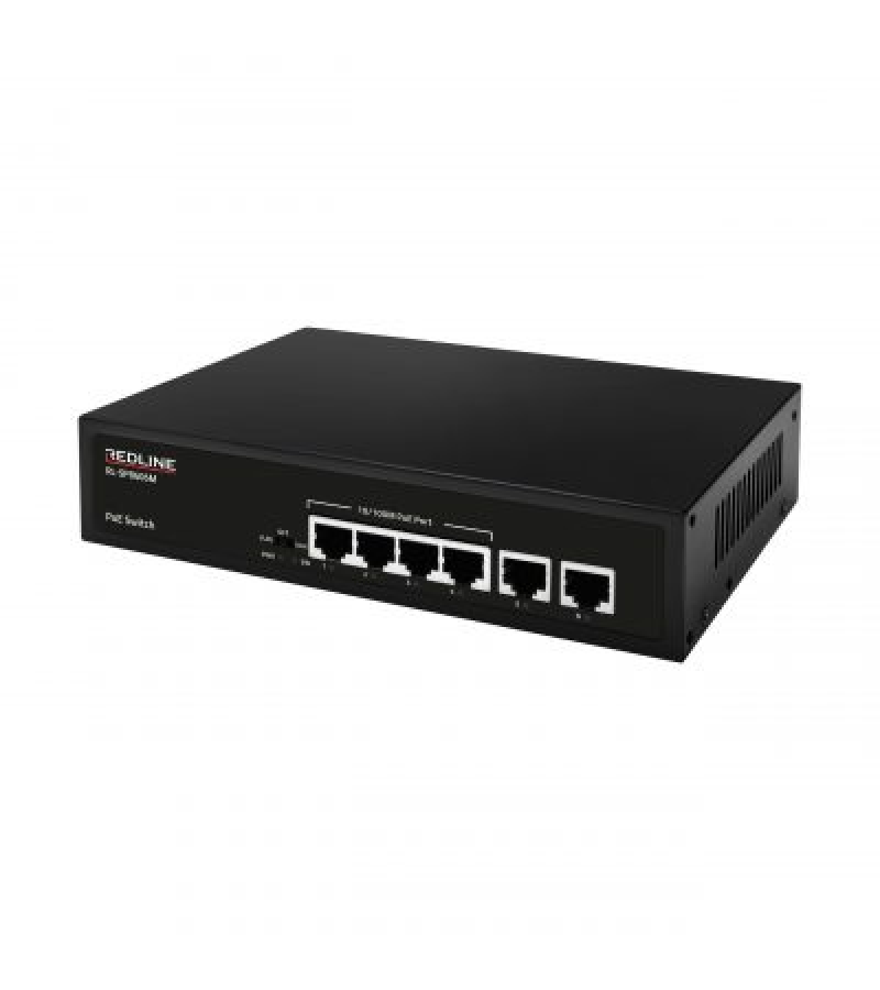 REDLINE 4 PORT POE 100M+2 PORT 1000M UPLINK REDLINE 4 PORT POE 100M+2 PORT 1000M UPLINK