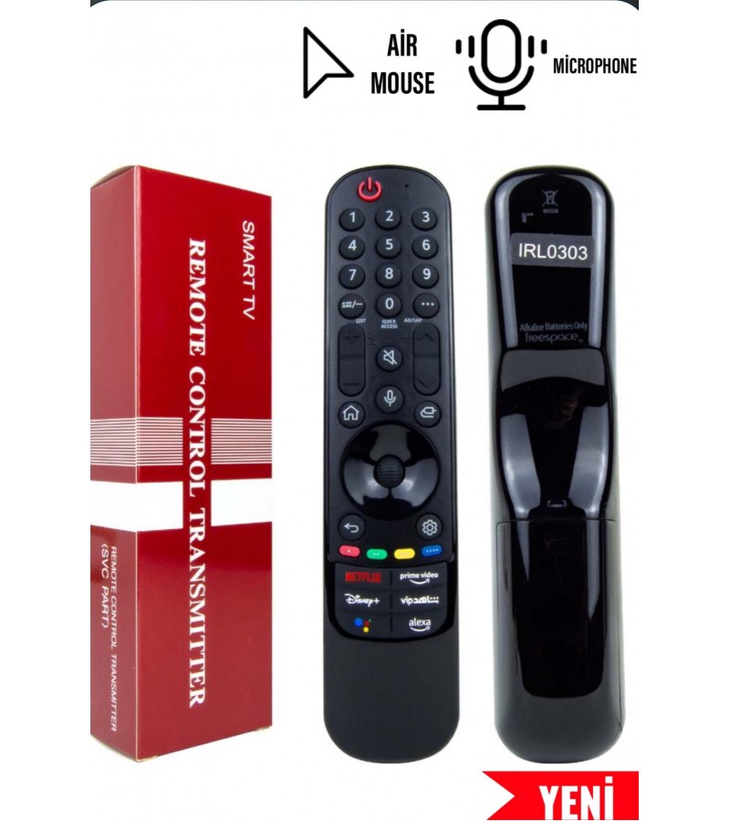 LG UQ-QNED VE OLED SERİLERİNE UYUMLUDUR (SES KOMUT VE AİRMOUSE ÖZELLİKLİ) LG UQ-QNED VE OLED SERİLERİNE UYUMLUDUR (SES KOMUT VE AİRMOUSE ÖZELLİKLİ)